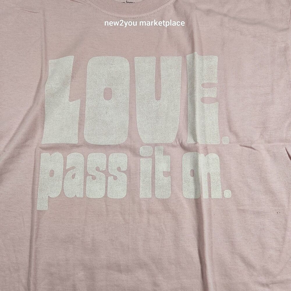 Fifth Sun Love Pass It On Size Large T Shirt Woma… - image 2